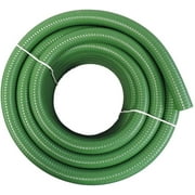 ZORO SELECT 58641104801000 1-1/2" ID x 100 ft PVC Discharge & Suction Hose GN
